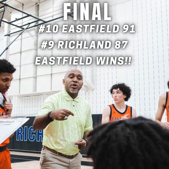 No. 10 Eastfield Holds Off No. 9 Richland on Road