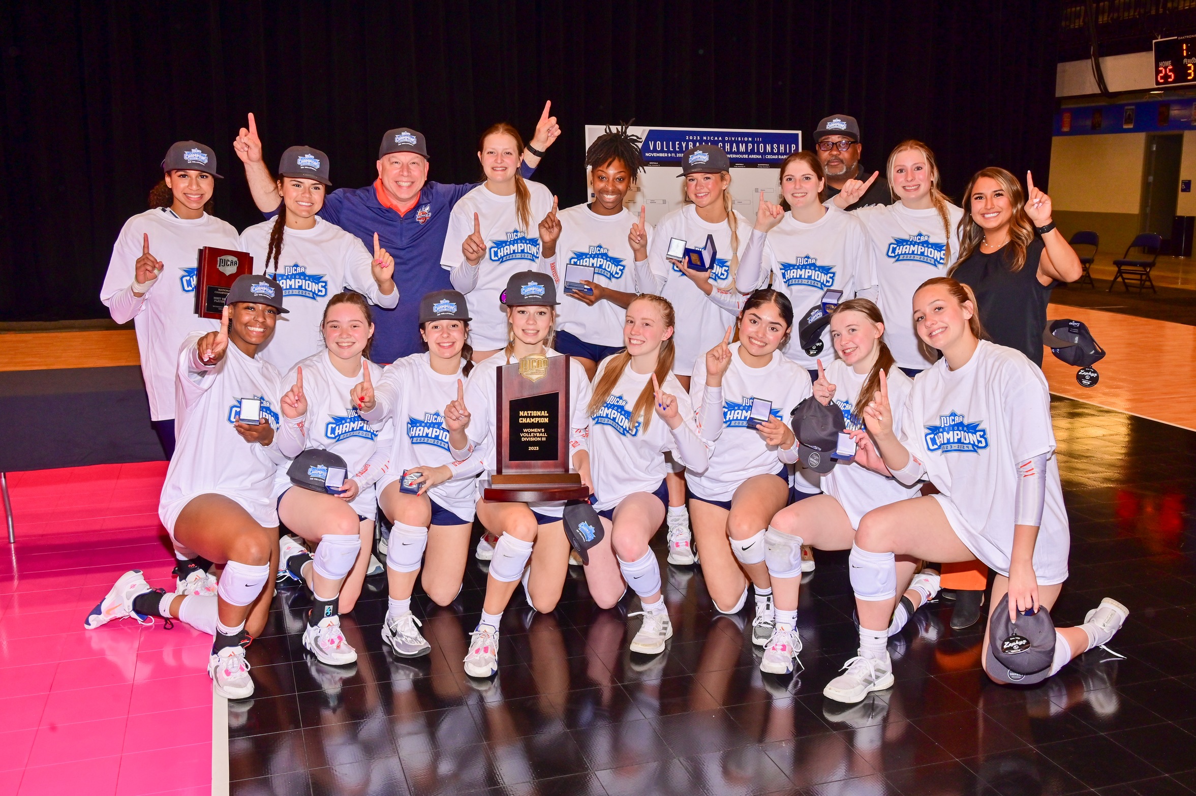 Volleyball to be Honored in National Championship Ceremony Feb. 24 at Richland