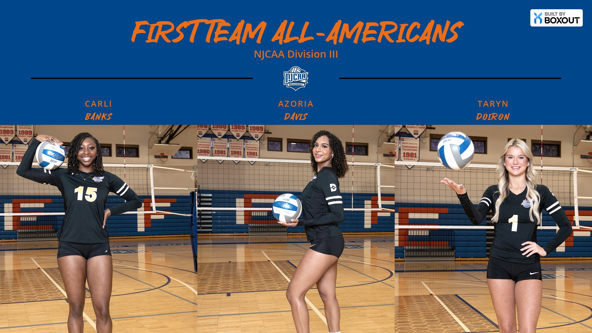 Eastfield Volleyball Collects 5 All-America Honors